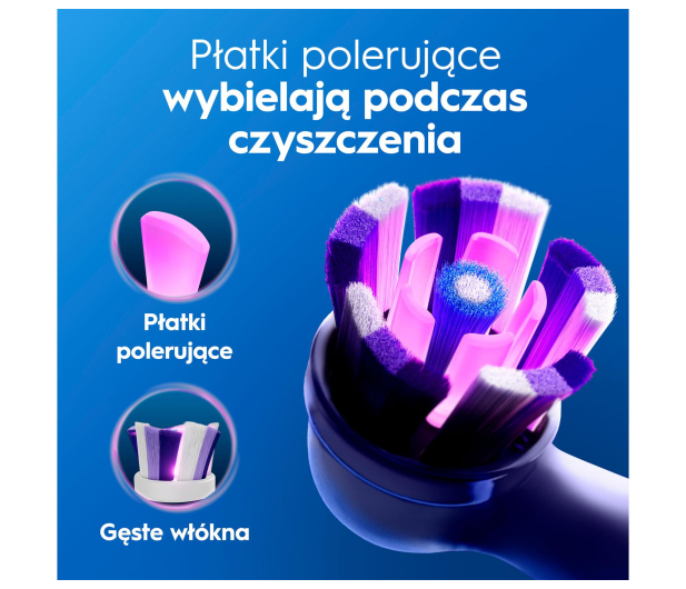 Oral-B Szczoteczka magnetyczna iO3 (matowa biała) - 1601546 - zdjęcie 4
